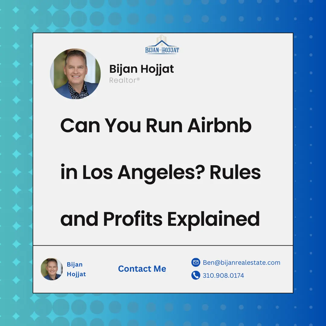 Can You Run Airbnb in Los Angeles? Rules and Profits Explained